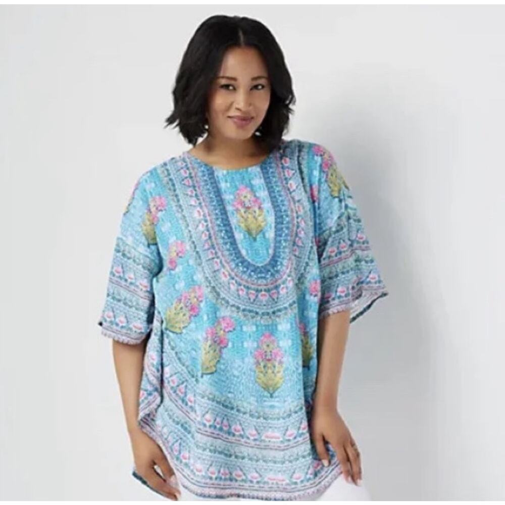 Tolani NWT Narissa Caftan Blouse